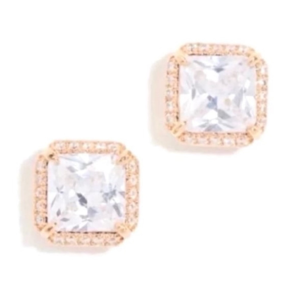 $68 Kate Spade bright ideas ‘save the date’ stud earrings gold